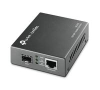 TP-Link Omada10G Multi-Gigabit SFP Media Converter, 1 Port RJ45 Self-Negotiation 1G/2.5G/5G/10Gbps, Half-Duplex Transfer Mode Auto-Negotiation, FX Port Supports