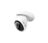 TP-Link Outdoor Pan/Tilt Protection, WiFi Camera, 4K 8MP, Local Face Recognition, 360° AI Tracking, Starlight Colour Night Vision, Wi-Fi 6 Dual Band Connection, IP66, Free Detection (TC46)