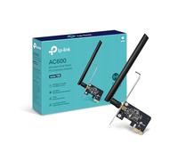 TP-Link PCIe WiFi Card for Desktop PC, Dual Band Wireless Internal Network Card(Archer T2E) High-Gain Antenna, MU-MIMO, WPA3, Low Profile, Supports Windows 10