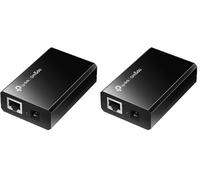TP-Link PoE Injector Gigabit | Non-PoE to PoE Adapter | 802.3af Compliant | Up to 15.4W Power Budget | Wall Mountable | Plug&Play | Up to 100m(328 ft) | UL Certified(POE150S) (Pack of 2)