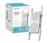 TP-Link RE405BE BE6500 Dual Band Wi-Fi 7 Extender Booster,4 Antennas WiFi Booster,WiFi Booster with 2.5 Gbps Port,Ultimate Compatible WiFi Extenderwith MLO,4K-QAM,EasyMesh,Easy Setup,APP Control