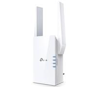 TP-Link RE505X WiFi 6 WLAN Amplifier Repeater AX1500 (Dual Band 1200 MBit/s 5GHz + 300 Mbps 2.4 GHz, Gigabit Port, Maximum Coverage, Compatible with All WLAN Routers, High Speed Mode) White