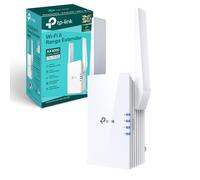 TP-Link RE705X WiFi 6 AX3000Mbps WiFi Extender Booster, External Antennas, Internet Booster, Gigabit Ethernet Port, WiFi Booster Range Extender, Easy