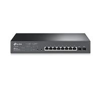 TP-Link SG2210MP 10 Port Gigabit PoE Smart Switch, 8× Gigabit PoE ports, 802.3af-at 30W, 150W Total Budget, Network Switch, Metal Case, Ethernet Switch, Centralized Cloud Management