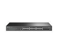 TP-Link TL-SG3428 JetStream 24-Port Gigabit L2 Managed Network Switch with 4 SFP Slots, Omada Centralized Cloud Management, Ethernet Spliter Featured 56 Gbps Switching Capacity,VLAN, QoS,IGMP Snooping