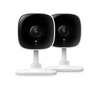 TP-Link Tapo 2K Security Camera for Baby Monitor, Dog Camera w/Motion Detection, 2-Way Audio, Night Vision, Cloud &SD Card Storage (Up to 256 GB), Works with Alexa & Google Home, 2-Pack (C110P2)