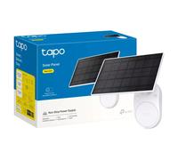 Tapo A200 Solar Panel For Security Camera, 4m Charging Cable to Connect, Non-Stop Solar Power, 4.5W Charging Power, IP65 Weatherproof, 360° Adjustable Mounting Bracket, Works with Tapo Battery Cameras