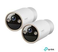 Tp-Link Tapo C460 4K 8Mp Battery Outdoor Security Camera 2 Pack, Ai Detection, Colour Night Vision, 10,000Mah Battery, Ip66