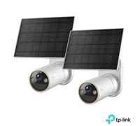 Tp-Link Tapo C460 4K 8Mp Solar Security Camera Kit, 2 Pack, Ai Detection, Colour Night Vision, 18X Zoom, Ip66, 2-Way Audio