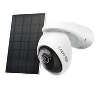 Tapo C660 KIT 4K 8MP Solar-Powered Pan/Tilt Security Camera, Starlight Color Night Vision, 360° AI Tracking Outdoor Camera, Solar Charging, Two-Way Audio, 2.4&5 GHz Connection, Works with Alexa&Google