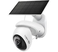 Tapo C660 KIT 4K 8MP Solar-Powered Pan/Tilt Security Camera, Starlight Color Night Vision, 360° AI Tracking Outdoor Camera, Solar Charging, Two-Way Audio, 2.4&5 GHz Connection, Works with Alexa&Google