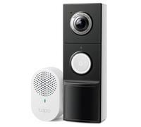 Tp-Link TAPO D235 Smart Battery/Wired 2K 5Mp Video Doorbell Camera W/ Chime 7-Mo