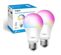 TP LINK TP-Link Tapo Smart WiFi Light Bulb Multicolour 2 pack