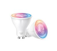 TP-Link Tapo L630 (2-Pack) GU10 Smart LED Smart WiFi Bulb, RGBW Multicolor, 16 Million Colors, Amazon Alexa, 350 Lumens, 3.7W, Energy Saving, Pack of 2