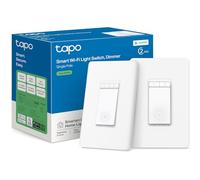 TP-Link Tapo Matter Smart Dimmer Switch: Voice Control w/Siri, Alexa & Google Assistant, UL Certified, Timer & Schedule, Easy Guided Install, Neutral Wire Required, Single Pole, Tapo S505D(2-Pack)