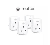 TP-Link Tapo Mini Smart Wi-Fi Plug Energy Monitoring Indoor White Polycarbonate (PC) RoHS UKCA CE Wireless Bluetooth / Wi-Fi
