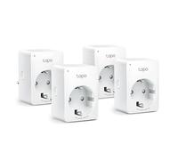TP-Link Tapo P100 4-Pack Smart Plug 2300 W White