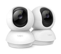 TP-Link Tapo Pan/Tilt Home Security Wi-Fi Camera IP security camera Indoor Wired Desk White Black Spherical