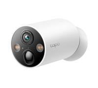 TP-Link Tapo Smart Home Battery-Powered Security Camera, Wireless, 2K QHD, IP66, 10000mAh Battery, 150° Super-Wide FOV, Colour Night Vision, AI Detection, microSD Card Slot, App Remote Control (TC85)