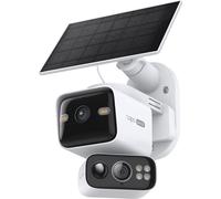 Tapo TC93D 2K Solar-Powered Dual-Lens Floodlight Pan/Tilt Security Camera Kit