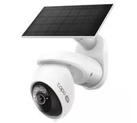 Tapo C660-Kit 4K Solar Powered Outdoor Pan/Tilt Security Camera - AI Motion Detection, Color Night Vision, Dual-Band Wi-Fi, 360° View, IP66 Weatherproof Surveillance System
