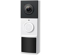 Tp-Link Tapo TD20 2K Battery Video Doorbell Mini with Chime - Black, Black