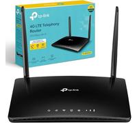 TP-Link TL-MR6500v N300 4G LTE Telephony WiFi Router, 4G Router with SIM Slot Unlocked, Speeds up to 300 Mbps, VoLTE/CSFB/VoIP Voice Functions for Phone Calls, No Configuration Required, Plug & Play
