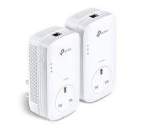 TP-LINK TL-PA8010P KIT Gigabit Mains Passthrough Powerline Kit, 1x GbE Port, Upt