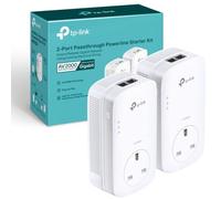 TP-Link AV2000 2-Port Gigabit Passthrough Powerline Starter Kit