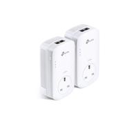 TP-Link TL-PA9020PKIT AV2000 2-Port Passthrough Powerline Starter Kit