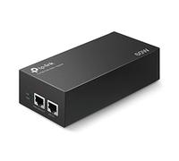 TP-Link TL-POE170S PoE++ Injector (2 Gigabit Ports, Compatible with 802.3af /at/bt, Total Power with up to 60W, Wall Mount and Desktop Design, Plug and Play) Black