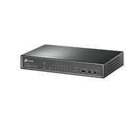TP LINK TL-SF1009P Switch - Unmanaged - 8x 10/100 (PoE+) + 1x 10/100 PoE+ (65 W)