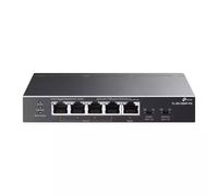 TP-Link TL-SG1005P-PD network switch Gigabit Ethernet (10/100/1000) Power over Ethernet (PoE) Black