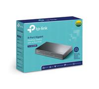 TP-LINK TL-SG1008P 16 Gbit/s Unmanaged 8 x Gigabit Ethernet RJ45 Network Switch