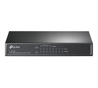 TP-Link TL-SG1008P 8-Port Gigabit PoE Switch, Network Switch with 4 PoE+ Ports, Multicast Optimization Ethernet Splitter, Power up to 30 W Metal Casing, Ideal for IP Surveillance and Access Point