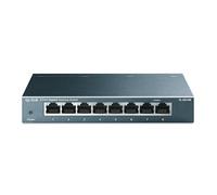 TP-Link TL-SG108 8-Port Gigabit Ethernet Switch, 10-100-1000 Mbps Network Switch