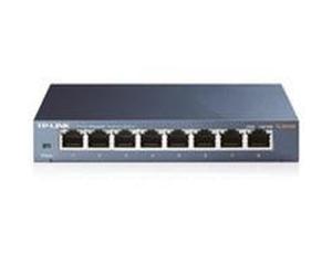 TP-Link TL-SG108 8-Port Metal 10/100/1000Mbps Gigabit Desktop Network Switch