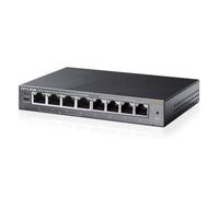 TP-Link TL-SG108PE network switch Managed L2 Gigabit Ethernet (10/100/1000) Power over Ethernet (PoE) Black