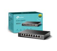 TP-Link TL-SG108S 8-Port Gigabit Network Switch, Metal Ethernet Switch