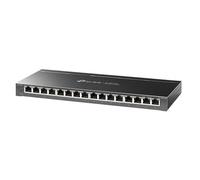 TP-Link TL-SG116E 16-Port Hub 10/100/1000Mbps Wall-Mountable Desktop Gigabit