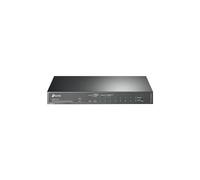 TP-Link TL-SG1210MPE | 8 Port Gigabit PoE Switch | Easy Smart Managed | 8 PoE+ Ports @123W, w/ 2 Uplink Gigabit Ports + 1 Combo SFP Slot | 3 Year Manufacturer Warranty | QoS, Vlan, IGMP & LAG