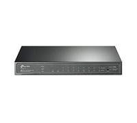 TP-Link TL-SG2210P V3| Jetstream 8 Port Gigabit Smart Managed PoE Switch | 8 PoE+ Ports @61W, 2 SFP Slots | Support Omada SDN | PoE Recovery | IPv6 | Static Routing | 5 Year Manufacturer Warranty