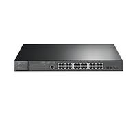 TP-Link TL-SG3428XMP , Jetstream 24 Port Gigabit Smart Managed L2+ PoE switch, 24 PoE+ Port @384W, 4 x 10GE SFP+ Slots, Omada SDN Integrated , IPv6 and Static Routing , Limited Lifetime Protection