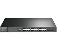 TP-Link Omada 24-Port Gigabit and 4-Port 10GE SFP+ L2+ Managed Switch with 24-Port PoE+