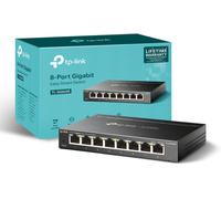 TP-Link TL-SG608E Managed 8-Port Gigabit Network Switch, Energy-Saving Ethernet