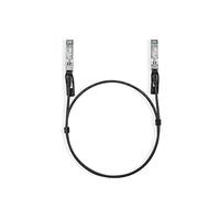 TP-Link TL-SM5220-1M | 1 Meter/ 3.3 Feet 10G SFP+ Direct Attach Cable (DAC) | Passive Twinax Cable | 10GBASE-CU SFP+ to SFP+ Connector | Plug and Play | LC Duplex Interface