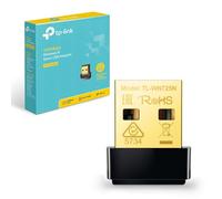TP-Link TL-WN725N USB WiFi Adapter for PC/Laptop, 150Mbps Wireless Nano USB 2.0 Adapter, Wi-Fi Dongle for streaming/internet calls, Supports Windows 11/10/8.1/8/7/XP, Mac OS X, Linux, Easy setup