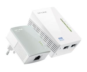 TP-Link TL-WPA4220 KIT PowerLine network adapter 300 Mbit/s Ethernet LAN Wi-Fi White 1 pc(s)