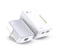 TP-Link TL-WPA4220KIT 2-Port Powerline Adapter WiFi Starter Kit, Range Extender,