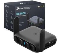 TP-Link TL-WR3602BE BE3600Mbps Wi-Fi 7 Travel Router, USB 3.0 and 2.5 Multi-Gig WAN Ports, Portable WiFi Router, VPN Client or Server, Hotspot, Access Point, USB Tethering